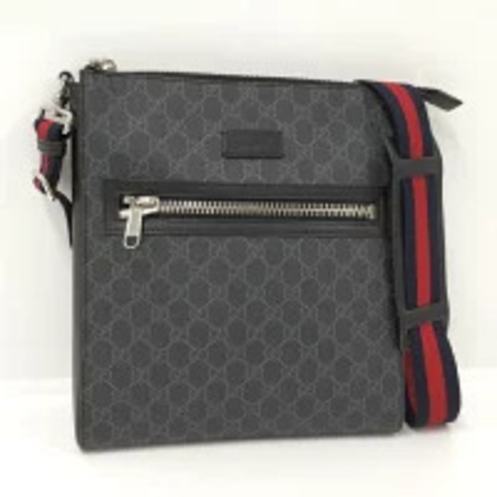 Gucci Shoulder Bag GG Supreme Black
